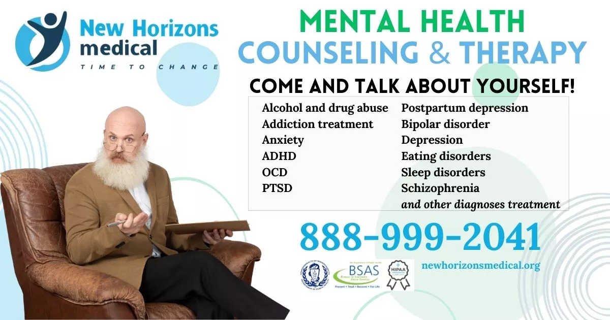 Mental Health Counseling and therapy at New Horizons Medical